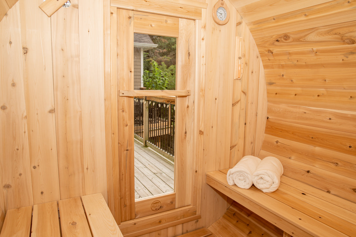 CT Harmony Barrel Sauna Product ID: CTC22W