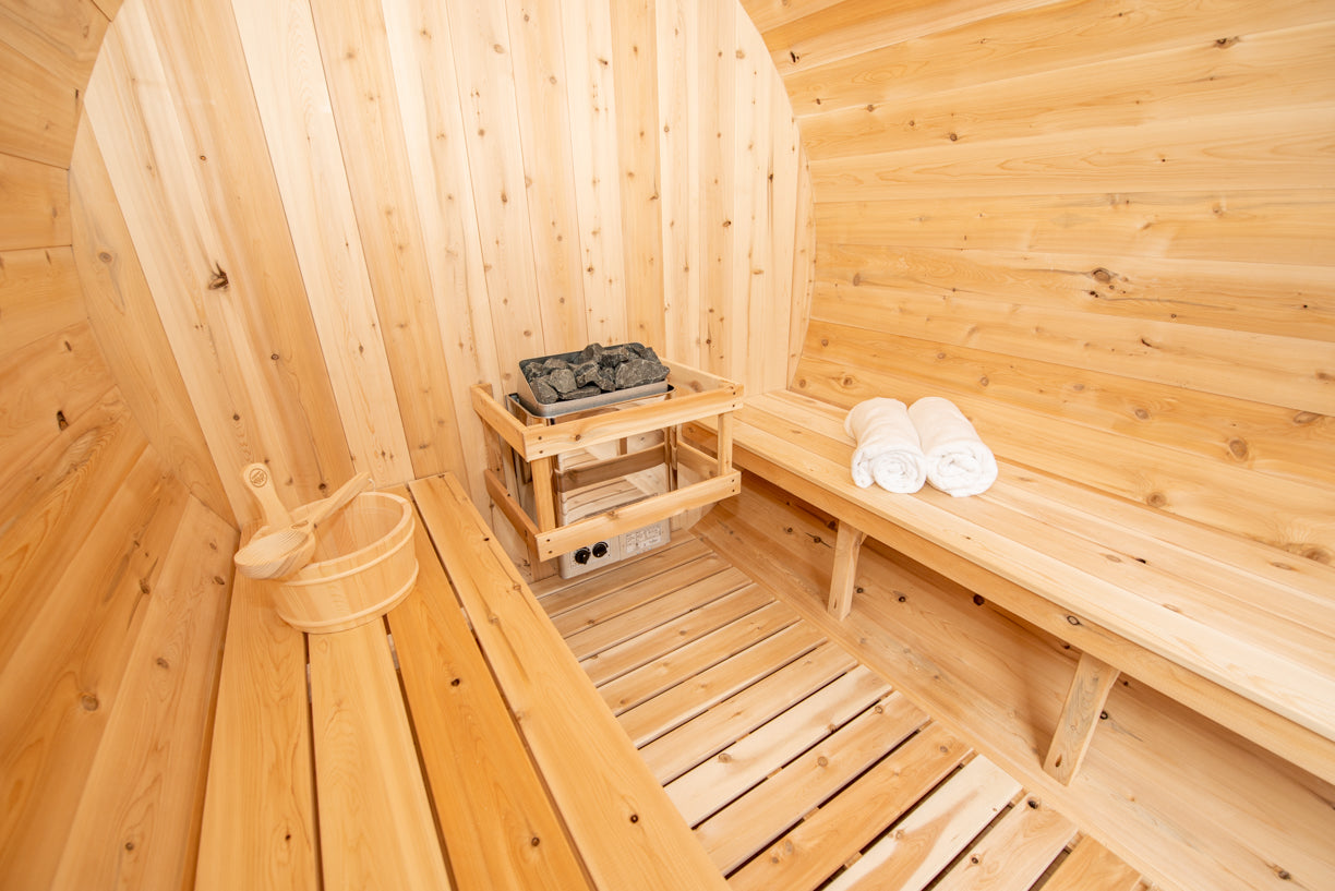 CT Harmony Barrel Sauna Product ID: CTC22W