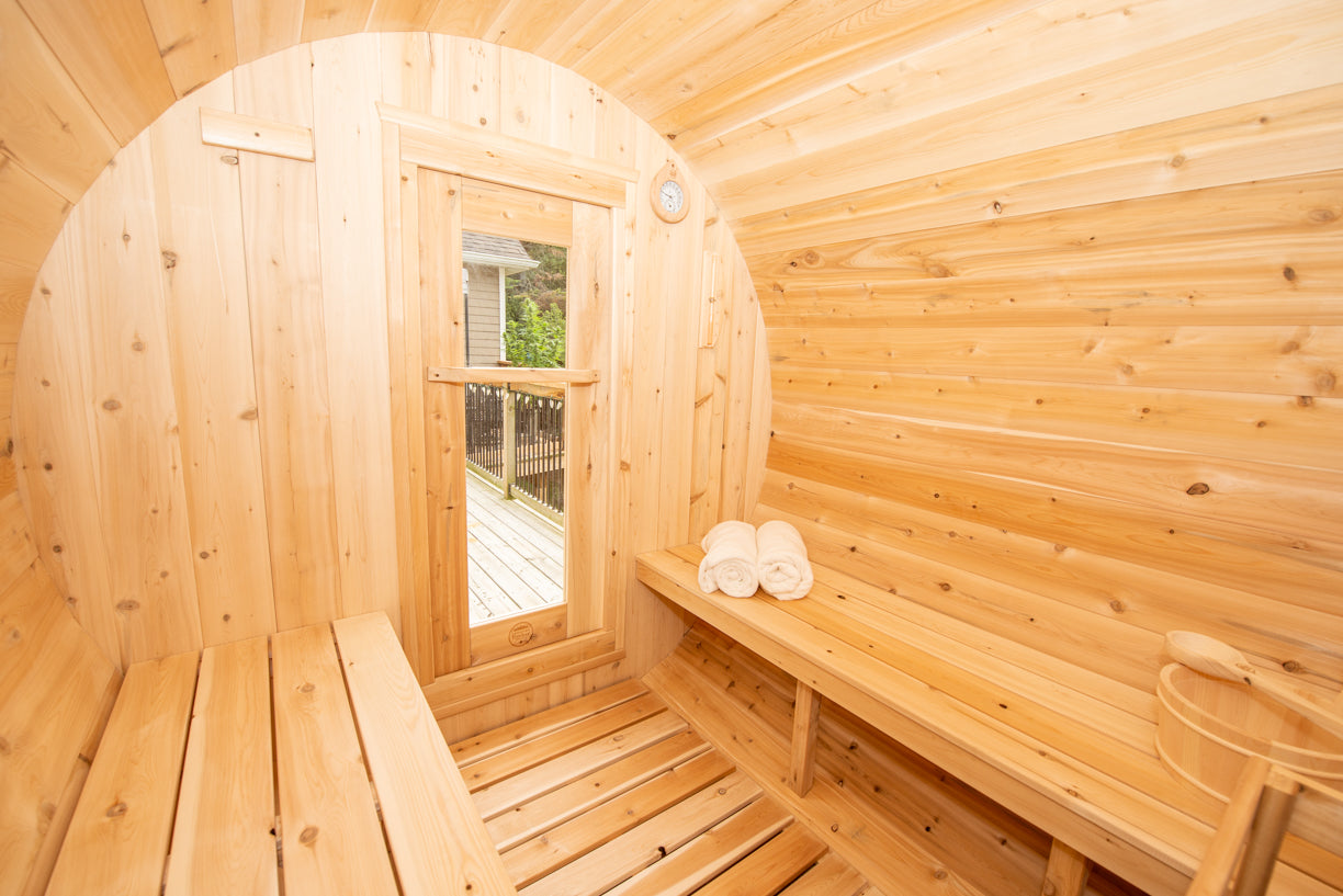CT Harmony Barrel Sauna Product ID: CTC22W