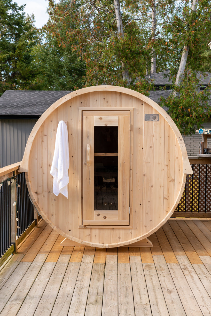 CT Harmony Barrel Sauna Product ID: CTC22W