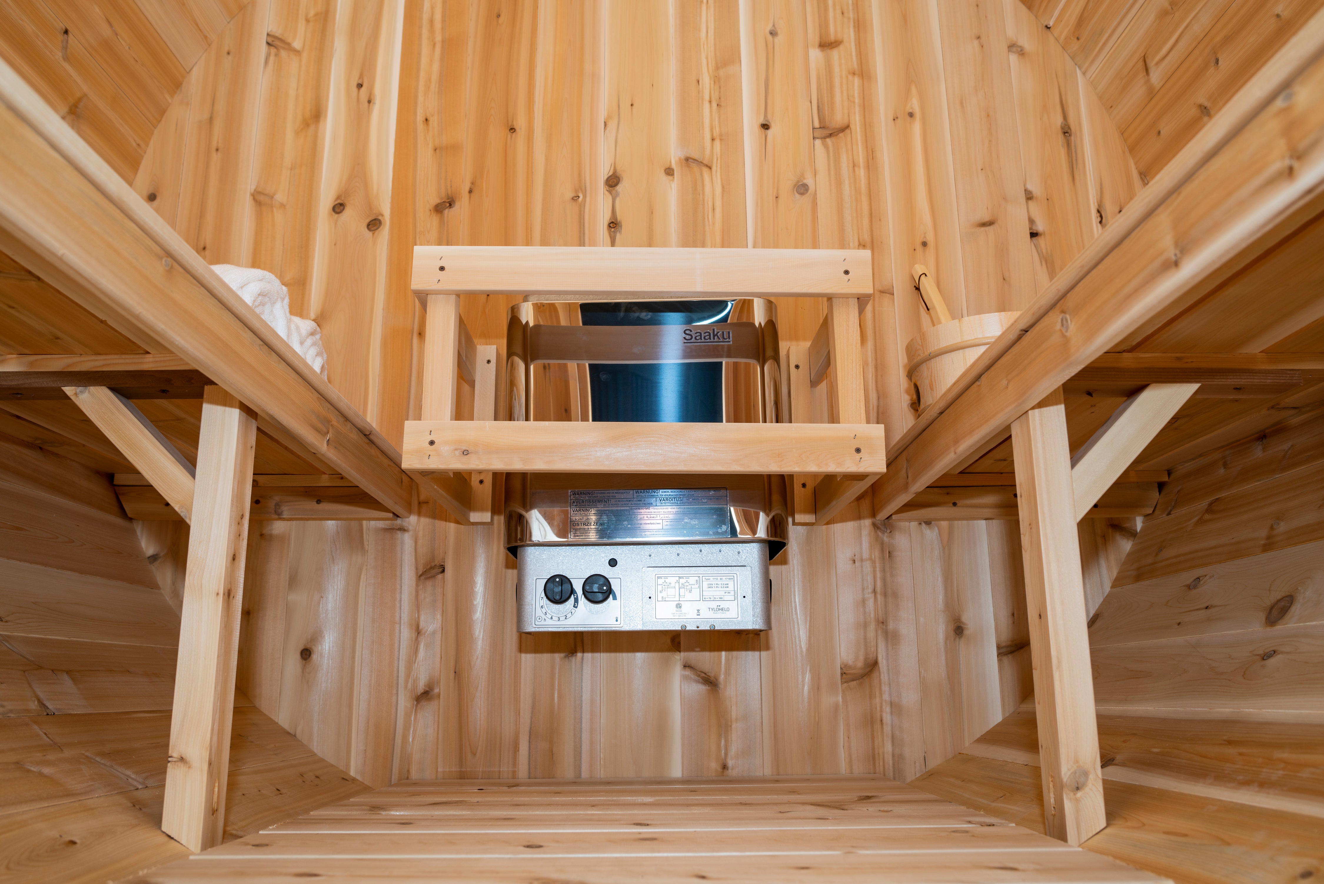 CT Harmony Barrel Sauna Product ID: CTC22W