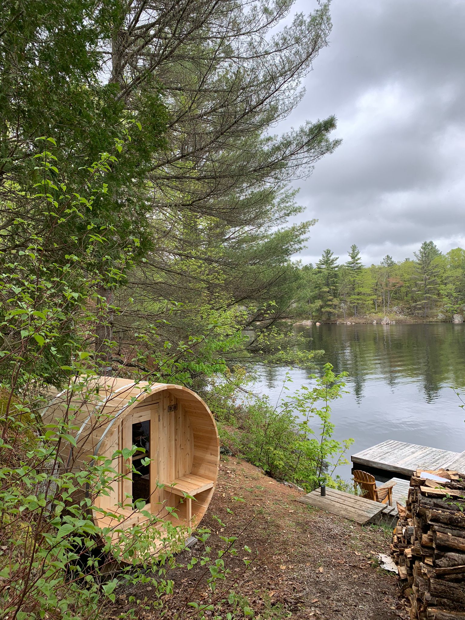 CT Serenity Barrel Sauna Product ID: CTC2245W