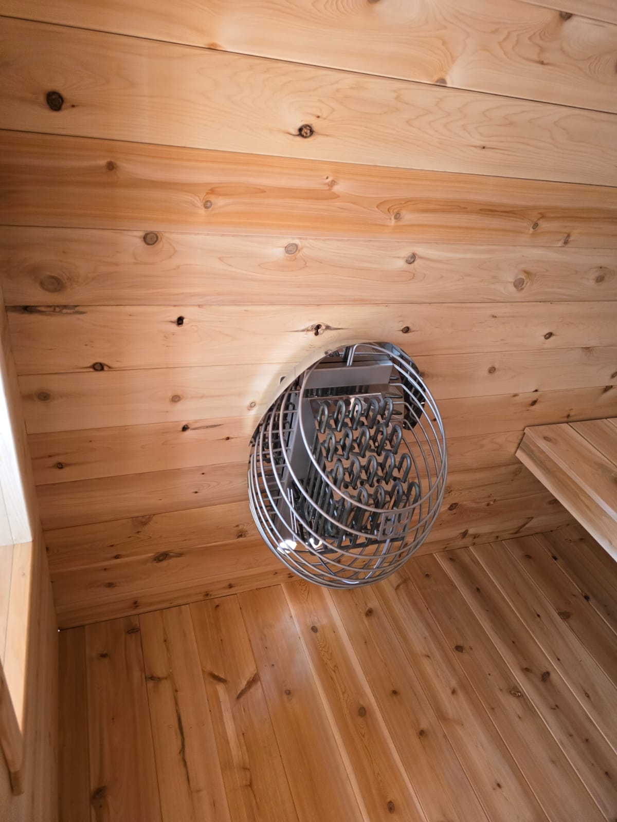 CT Georgian Cabin Sauna with Porch Product ID: CTC88PW