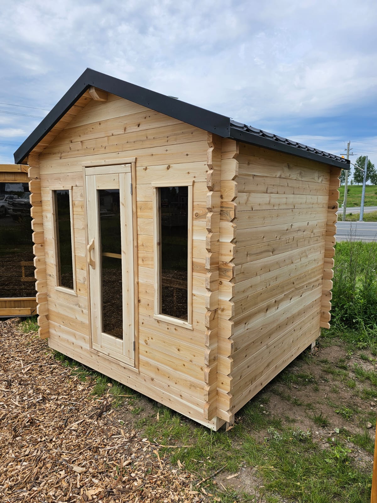 CT Georgian Cabin Sauna Product ID: CTC88W
