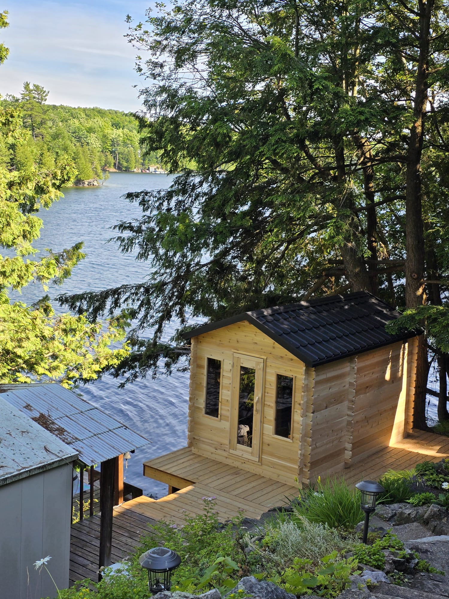 CT Georgian Cabin Sauna with Changeroom Product ID: CTC88CW