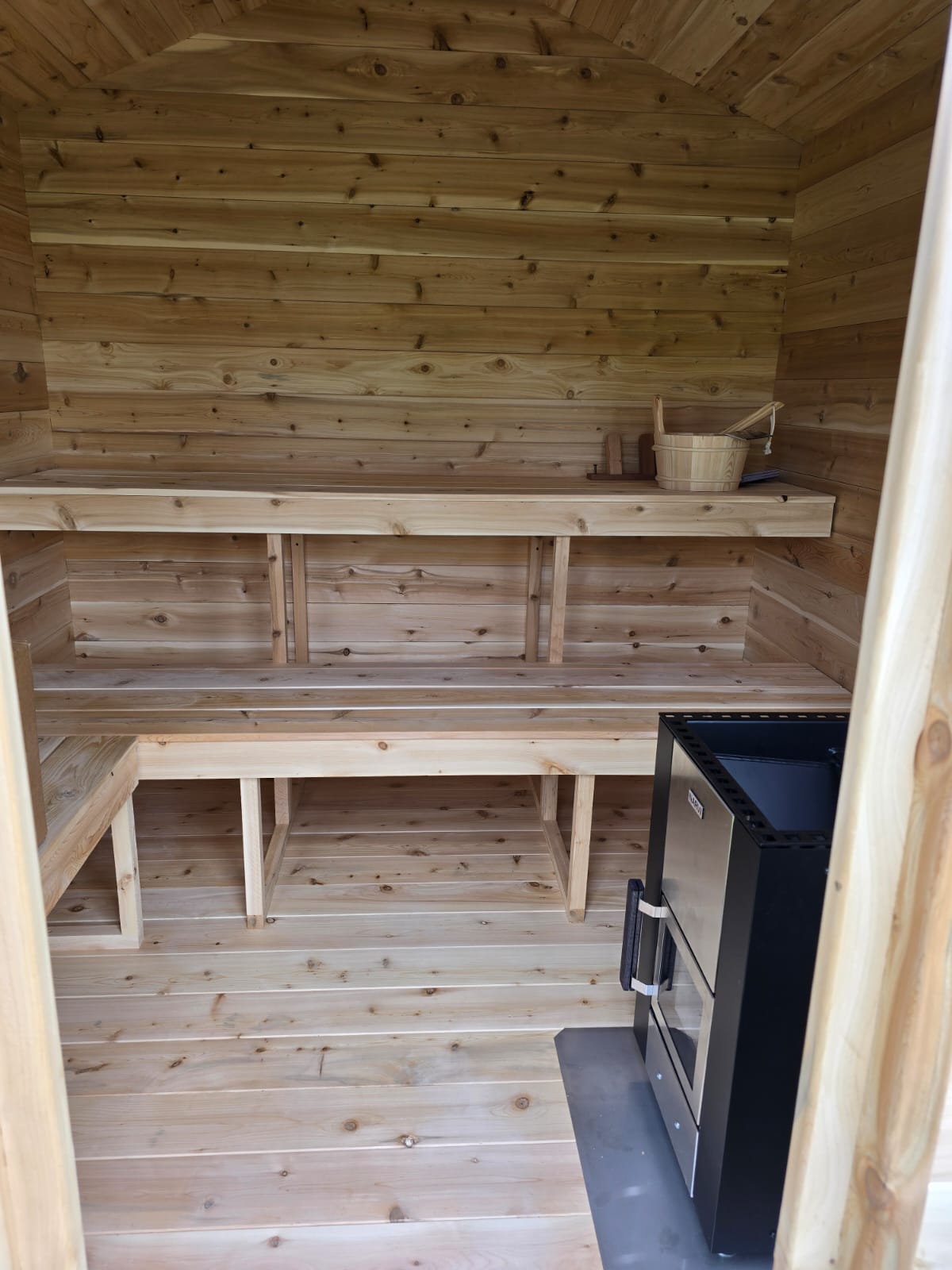 CT Georgian Cabin Sauna Product ID: CTC88W