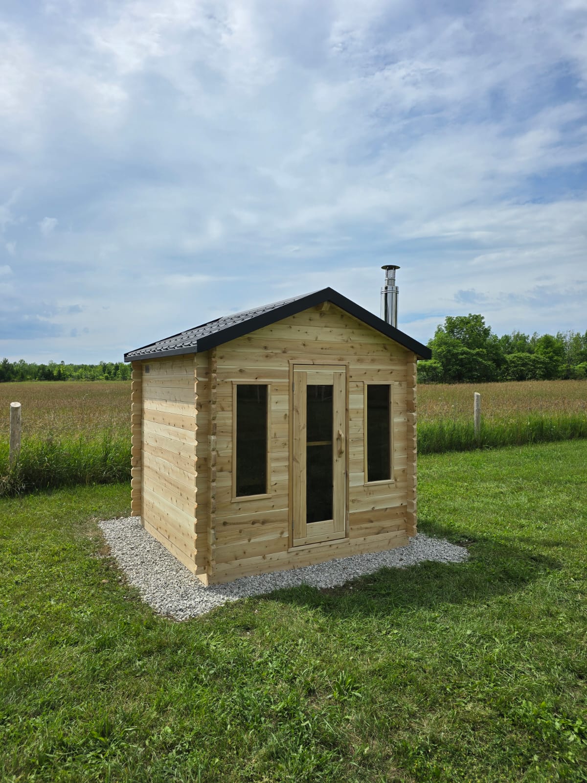 CT Georgian Cabin Sauna Product ID: CTC88W