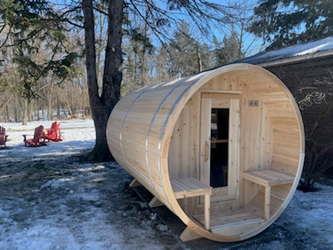 CT Serenity Barrel Sauna Product ID: CTC2245W