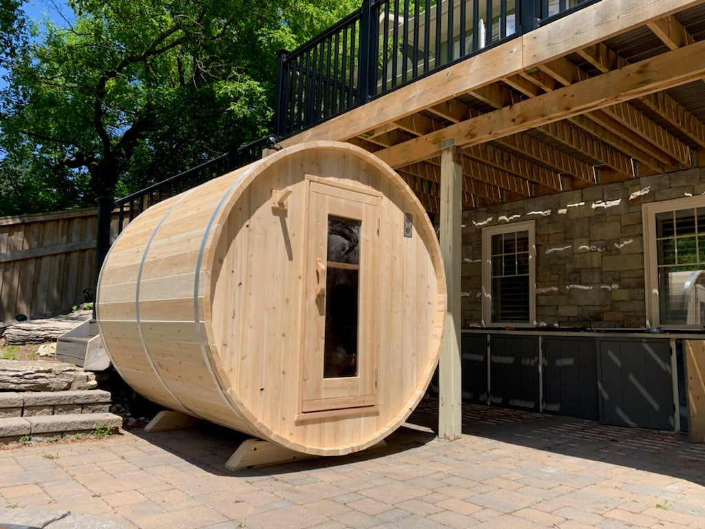 CT Harmony Barrel Sauna Product ID: CTC22W