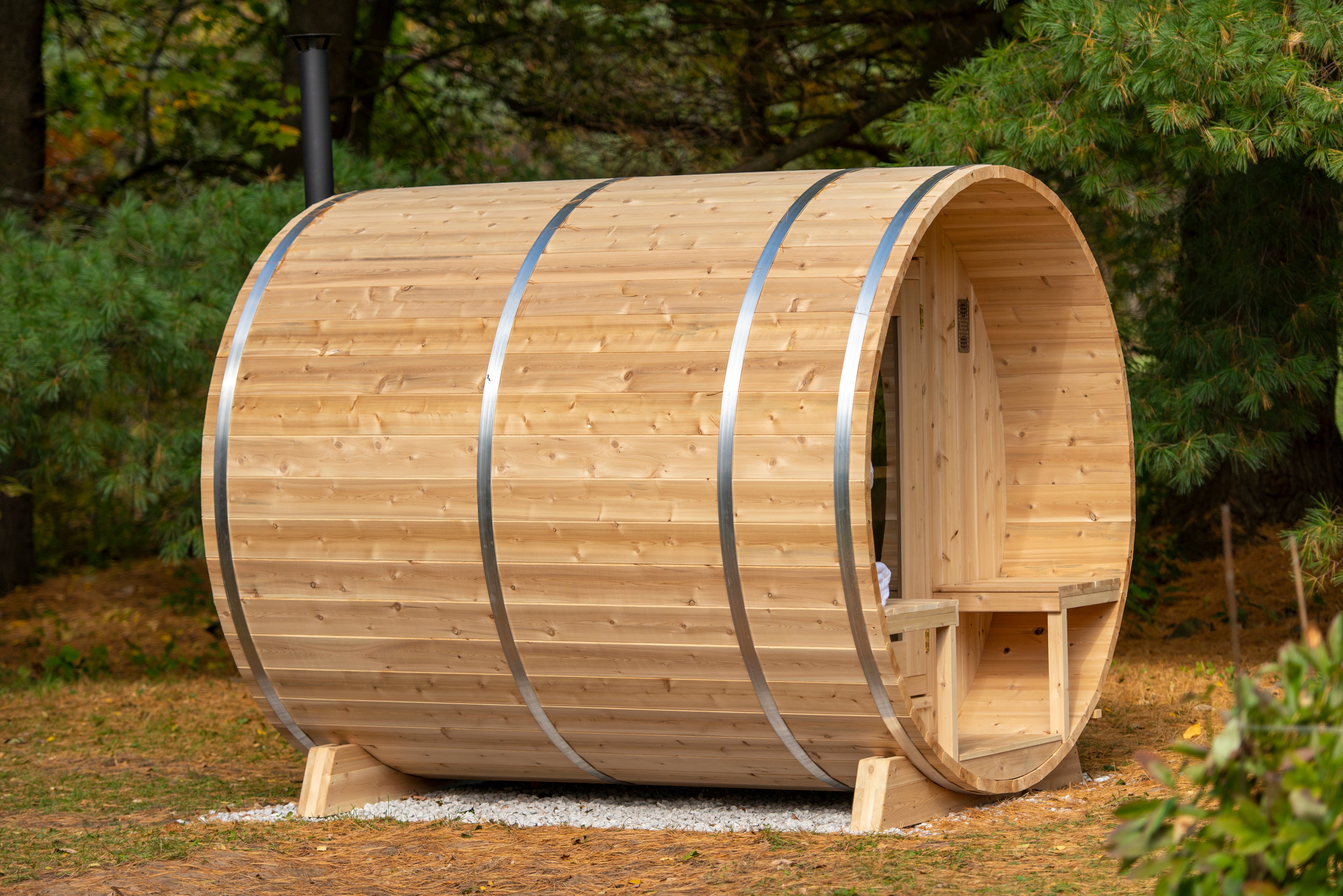 CT Serenity Barrel Sauna Product ID: CTC2245W