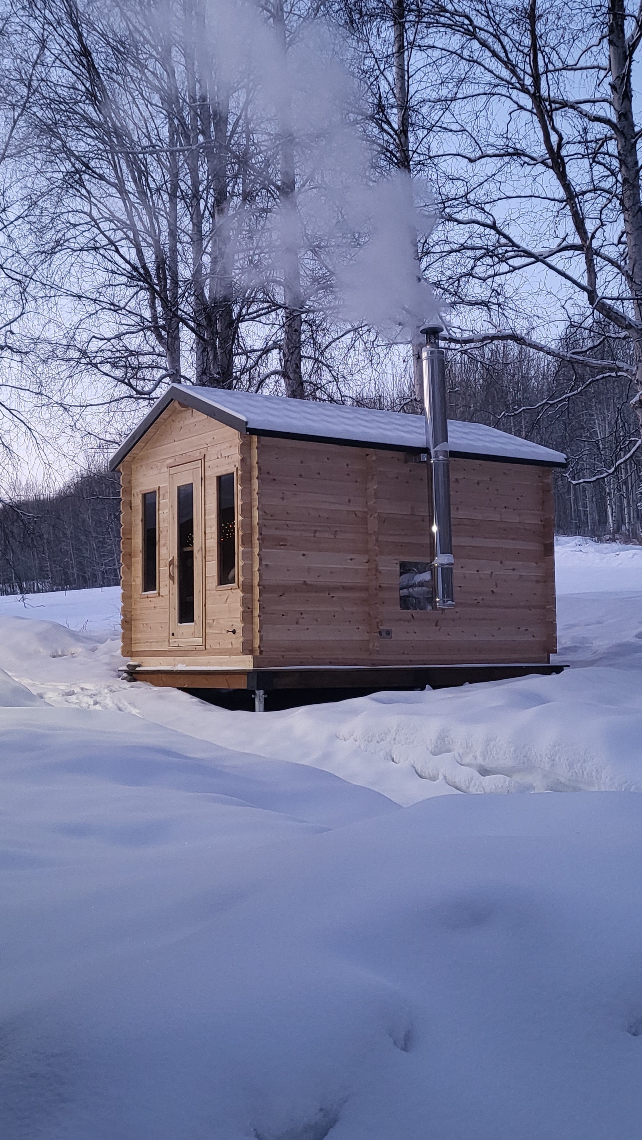 CT Georgian Cabin Sauna with Changeroom Product ID: CTC88CW