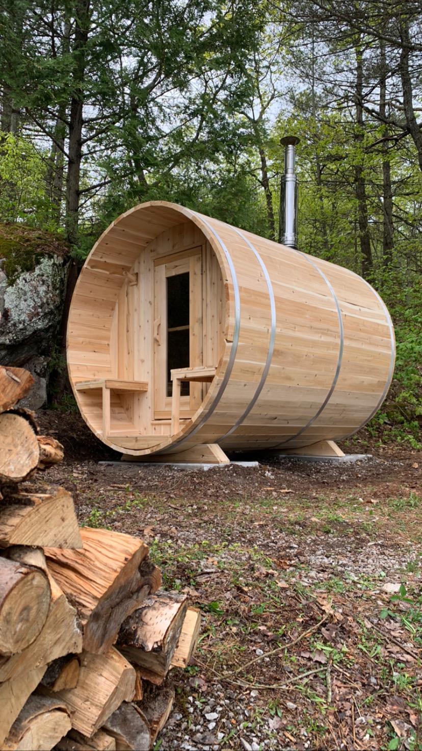 CT Serenity Barrel Sauna Product ID: CTC2245W