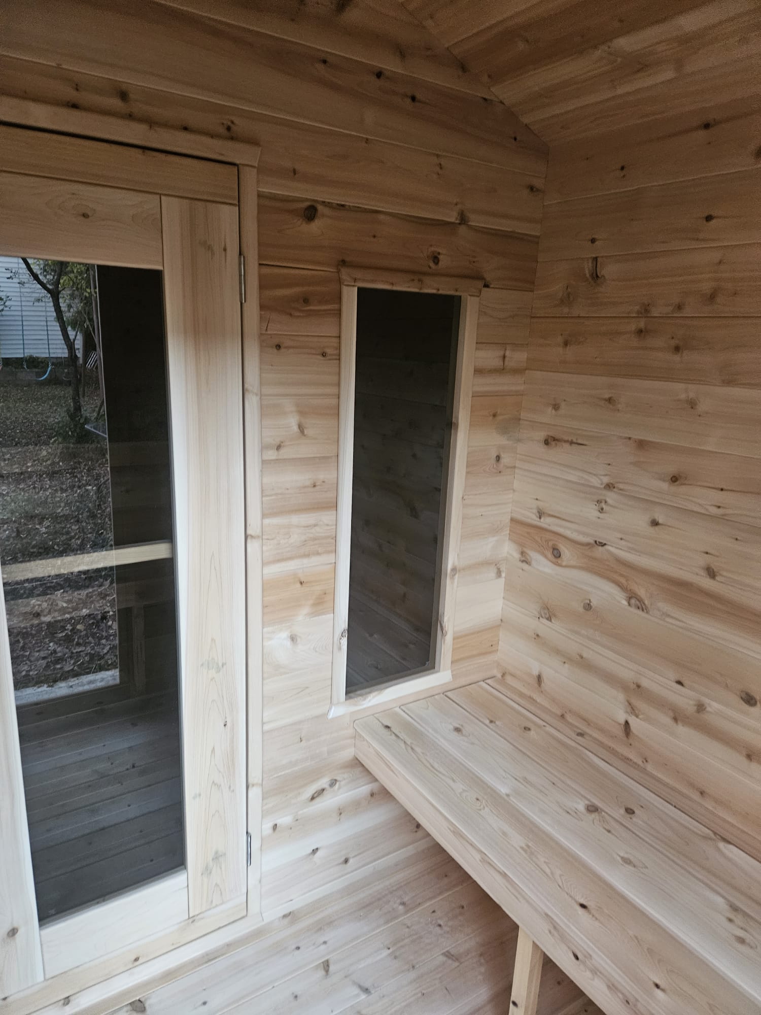 CT Georgian Cabin Sauna with Changeroom Product ID: CTC88CW
