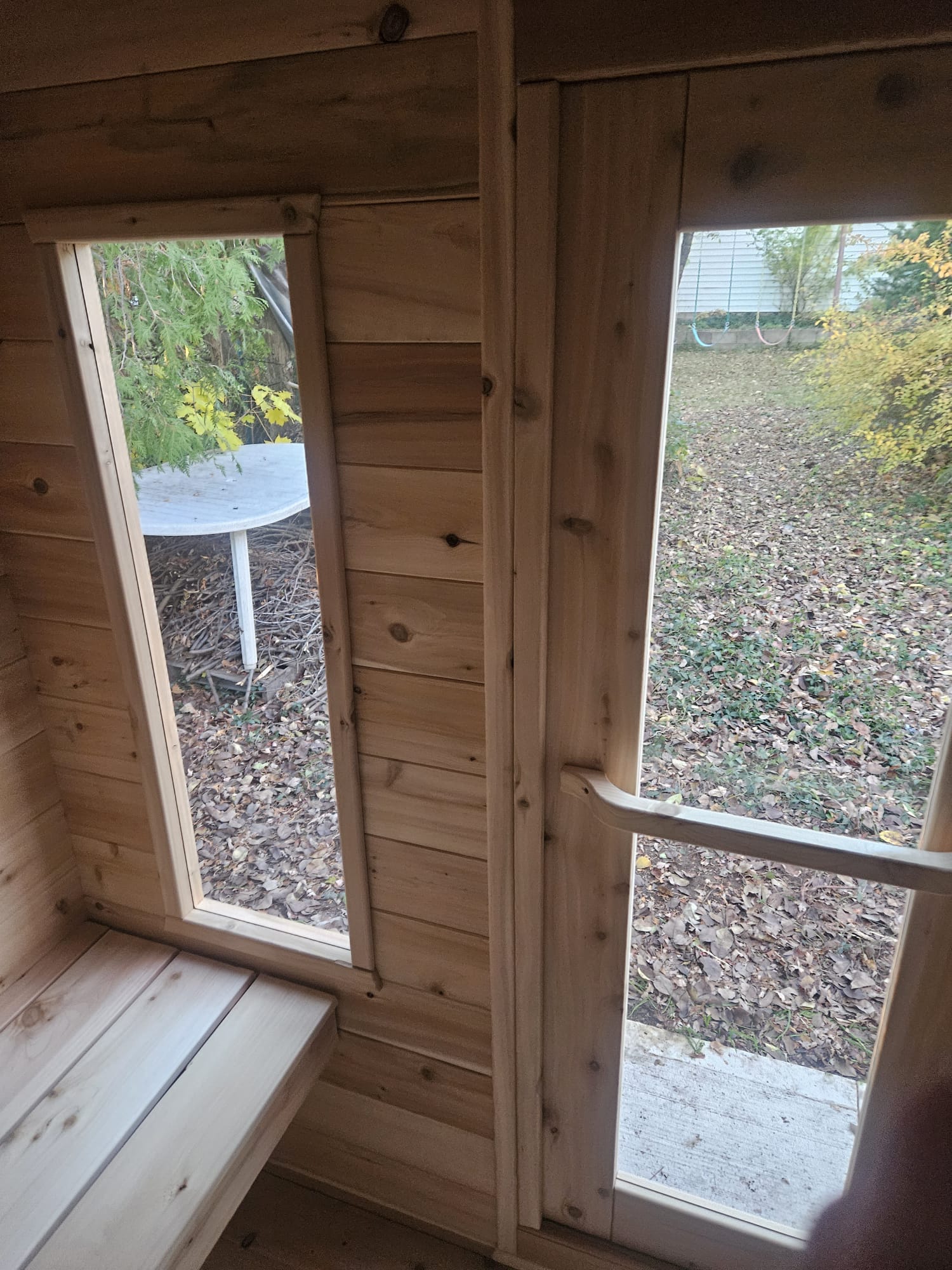 CT Georgian Cabin Sauna with Changeroom Product ID: CTC88CW