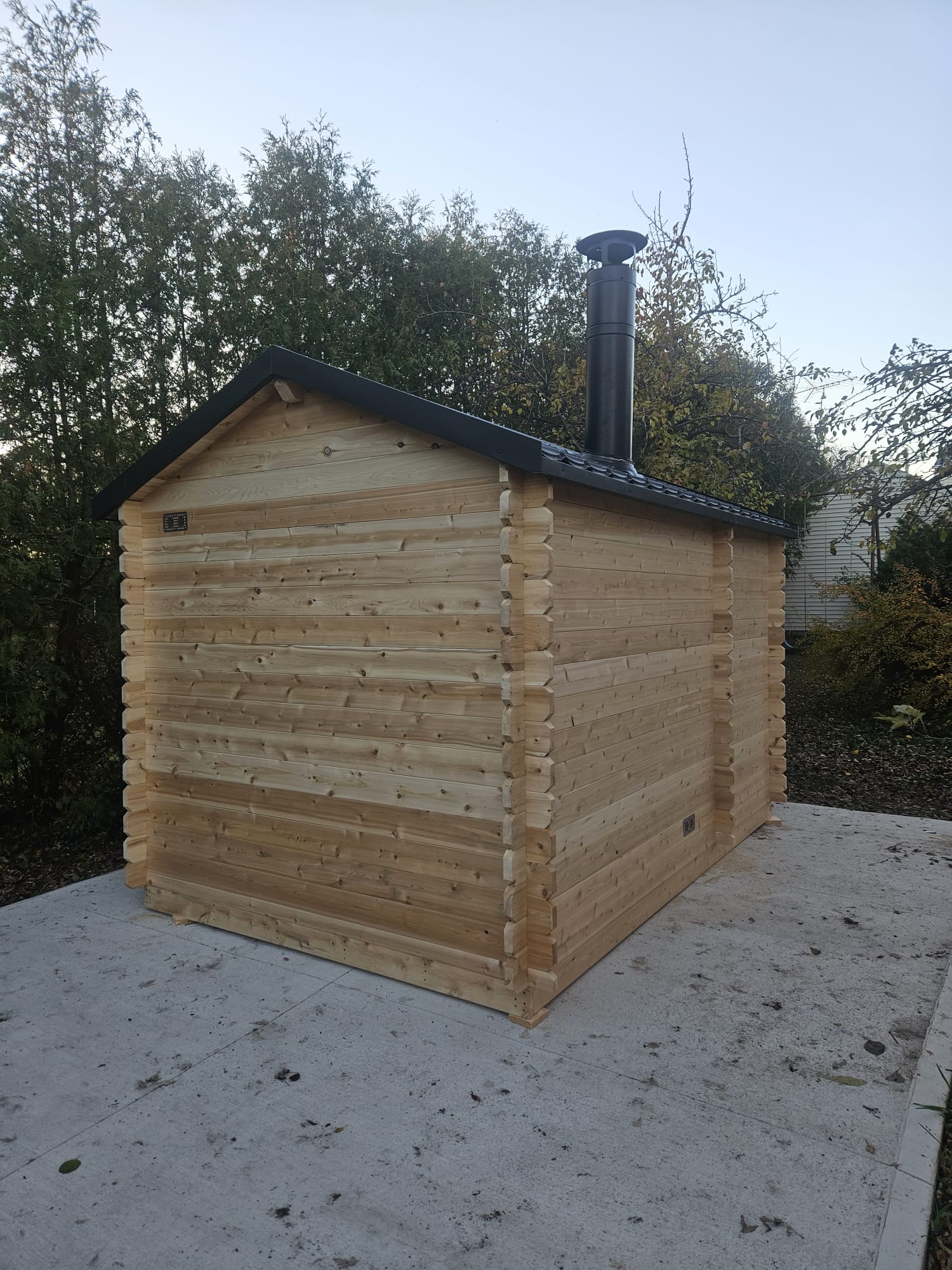 CT Georgian Cabin Sauna with Changeroom Product ID: CTC88CW