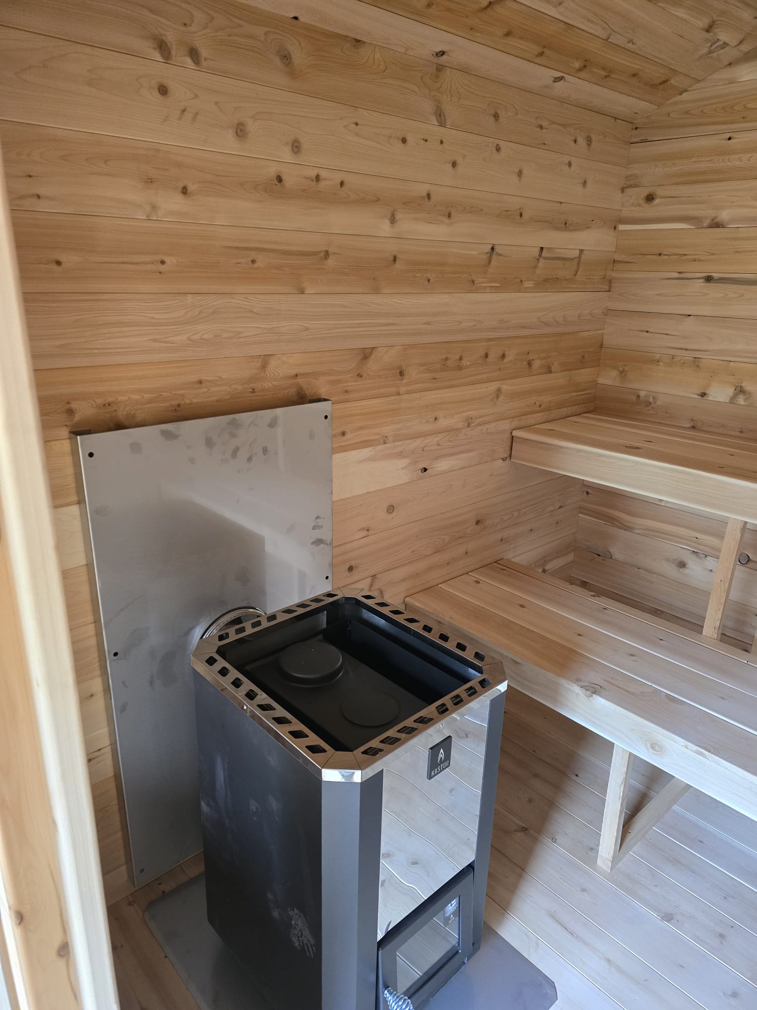 CT Georgian Cabin Sauna with Changeroom Product ID: CTC88CW