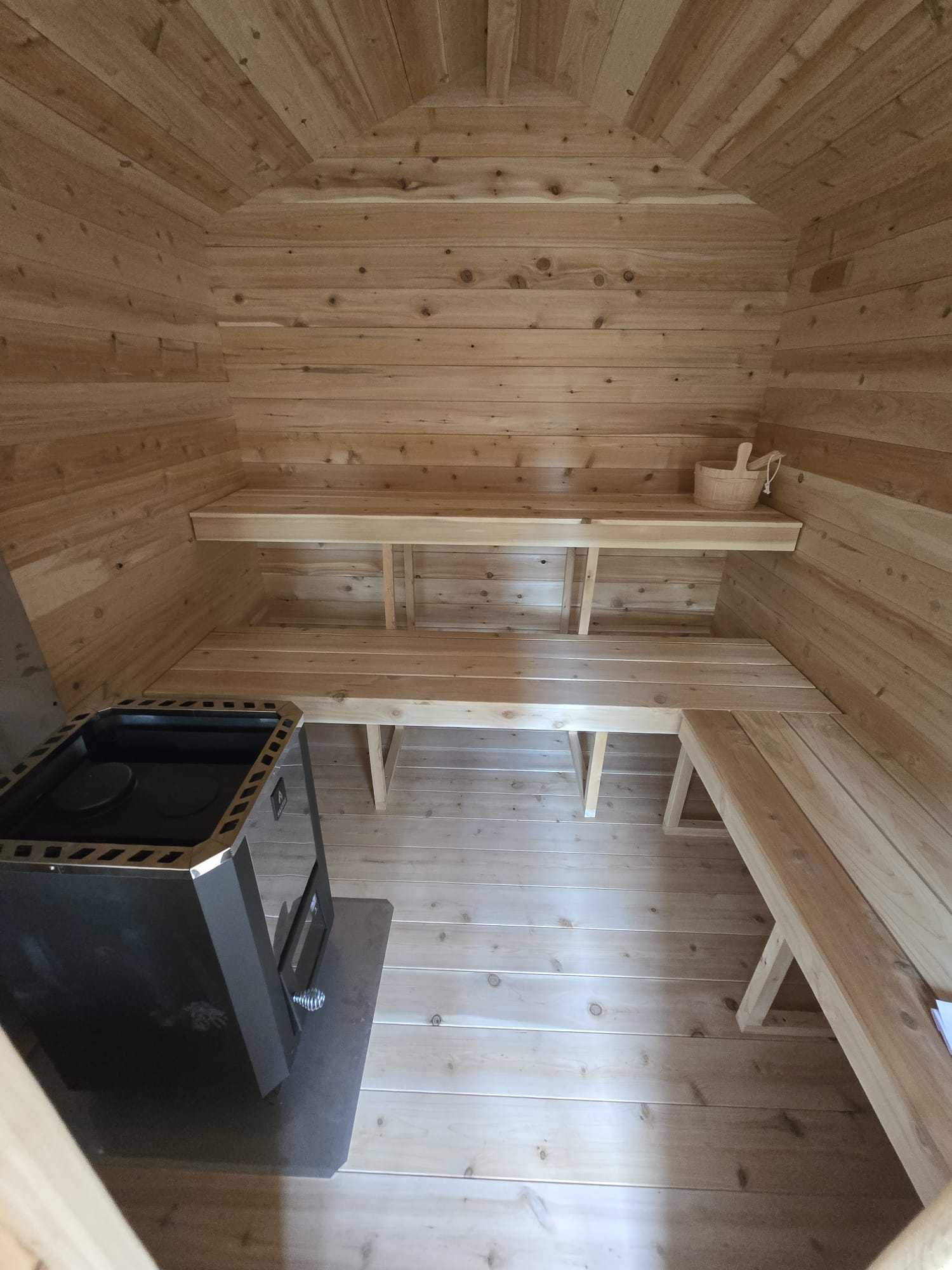 CT Georgian Cabin Sauna with Changeroom Product ID: CTC88CW