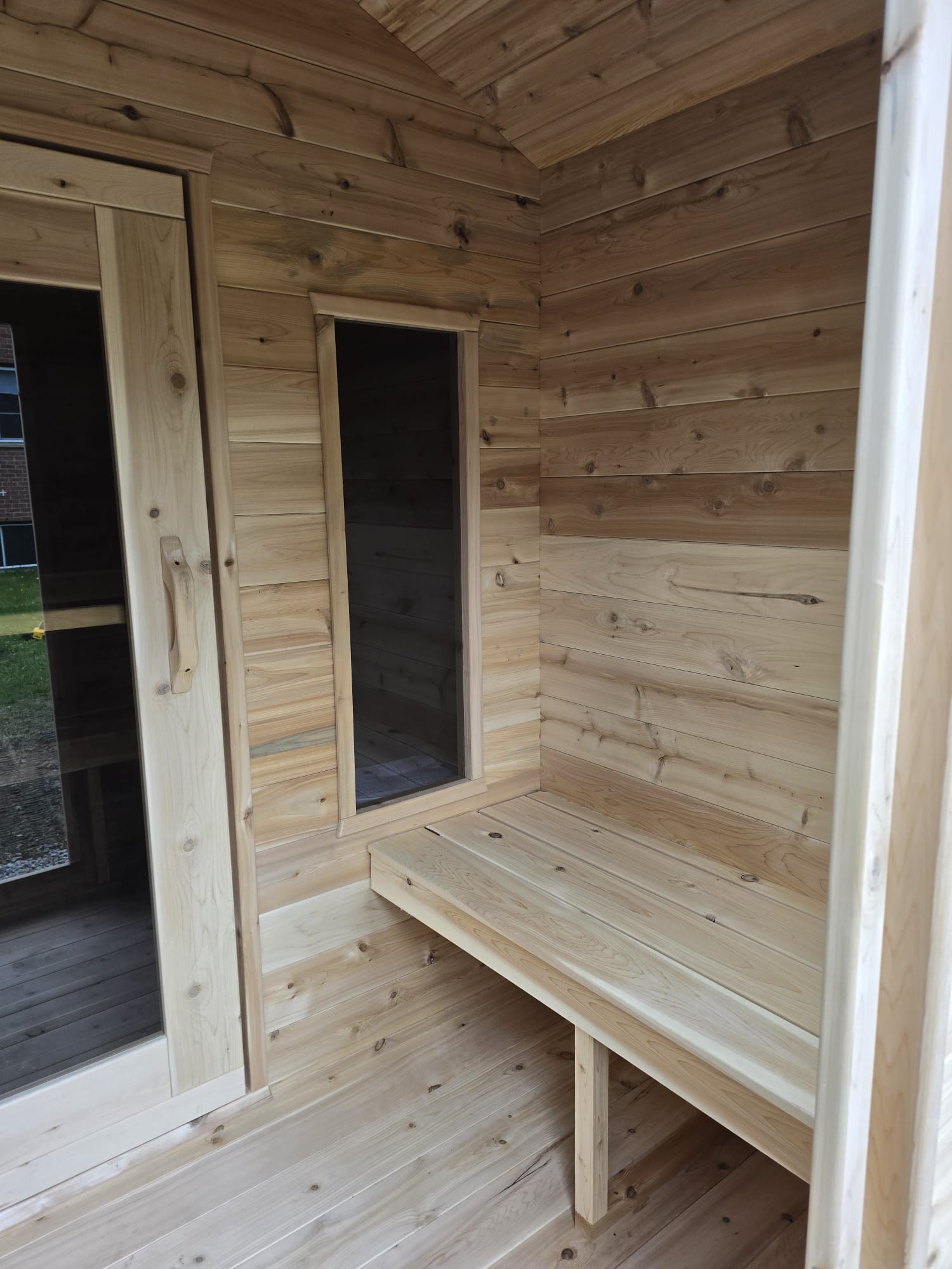 CT Georgian Cabin Sauna with Changeroom Product ID: CTC88CW
