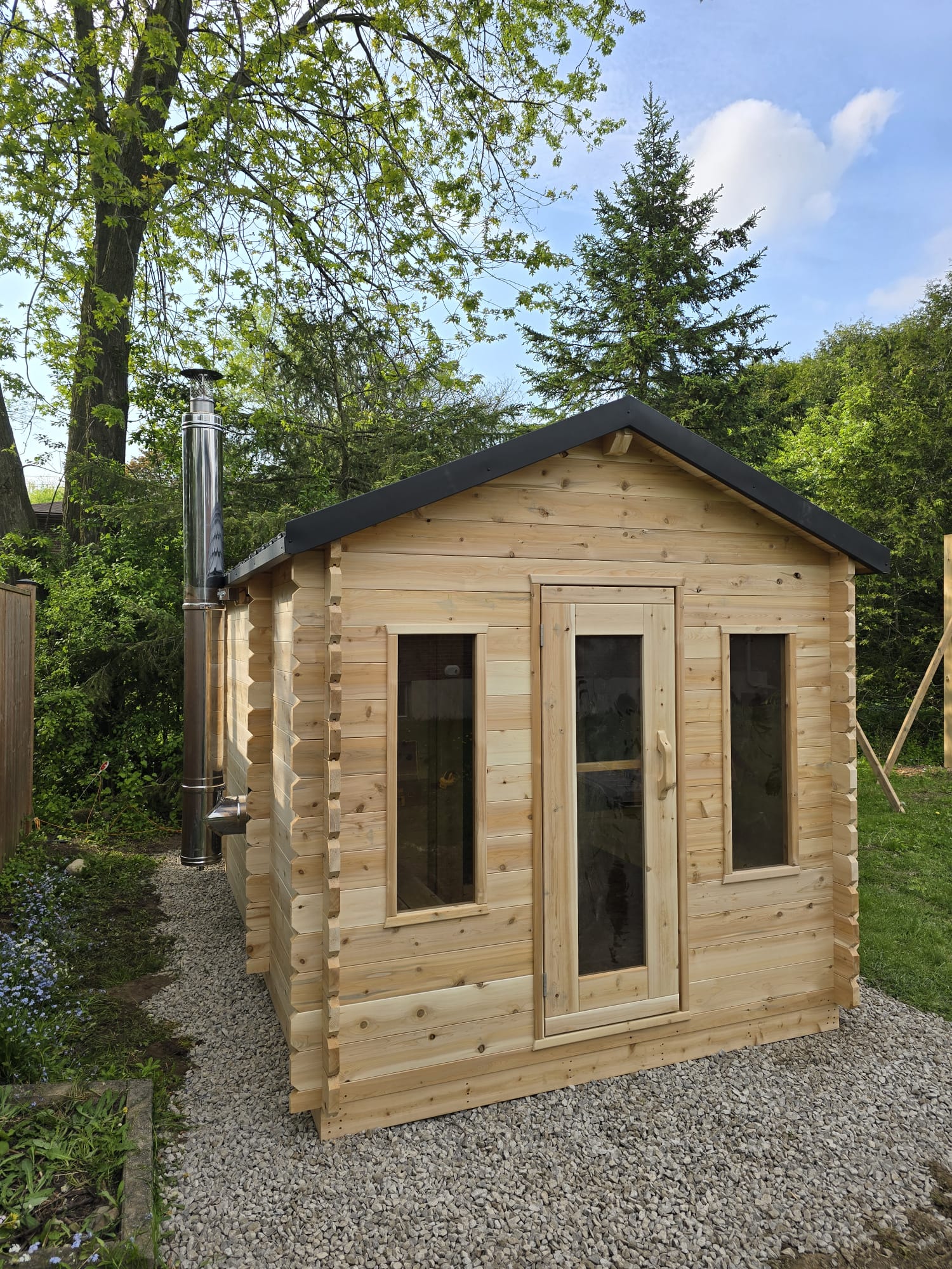 CT Georgian Cabin Sauna with Changeroom Product ID: CTC88CW