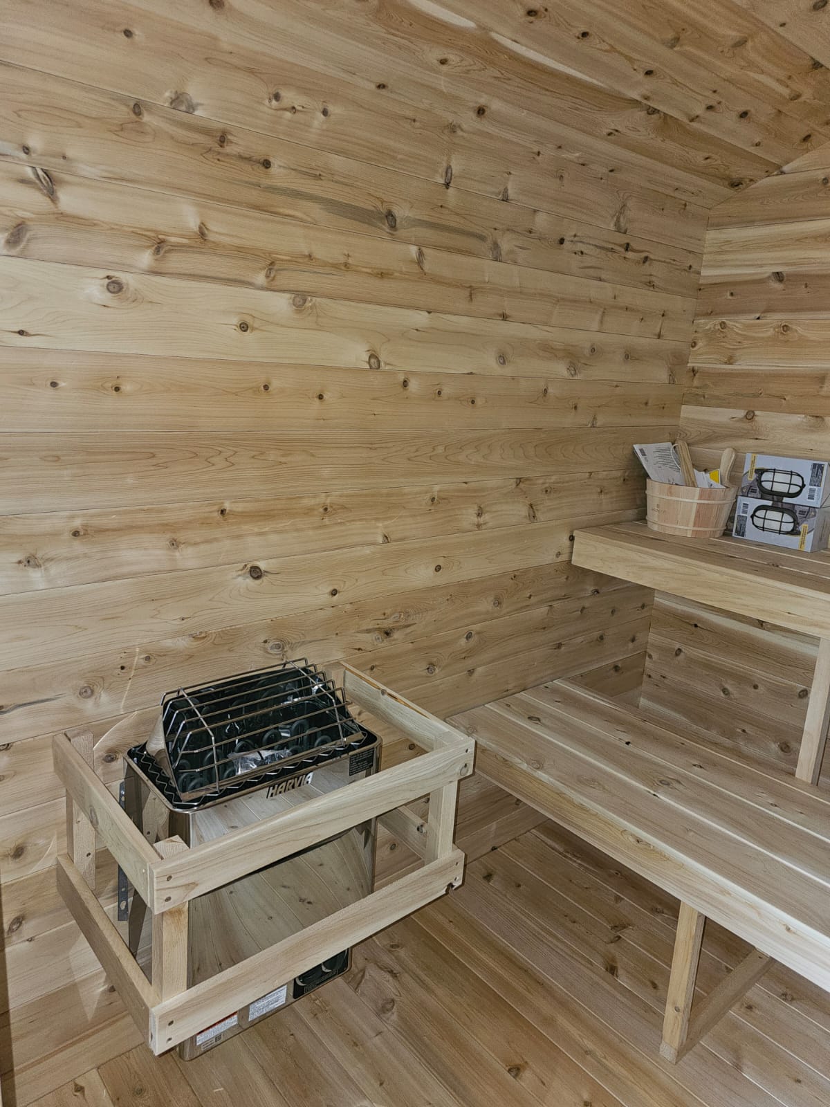 CT Georgian Cabin Sauna with Changeroom Product ID: CTC88CW