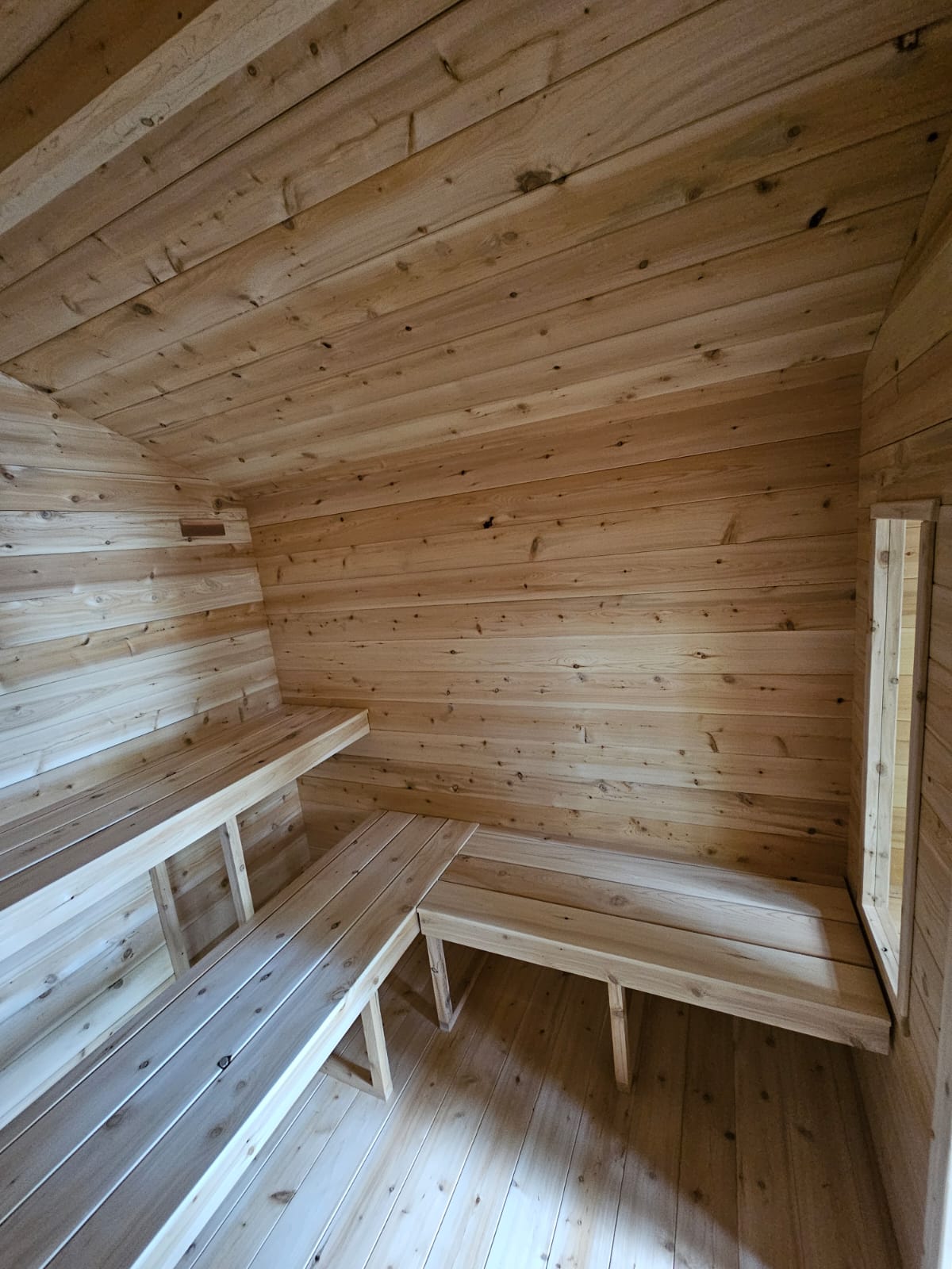 CT Georgian Cabin Sauna with Changeroom Product ID: CTC88CW