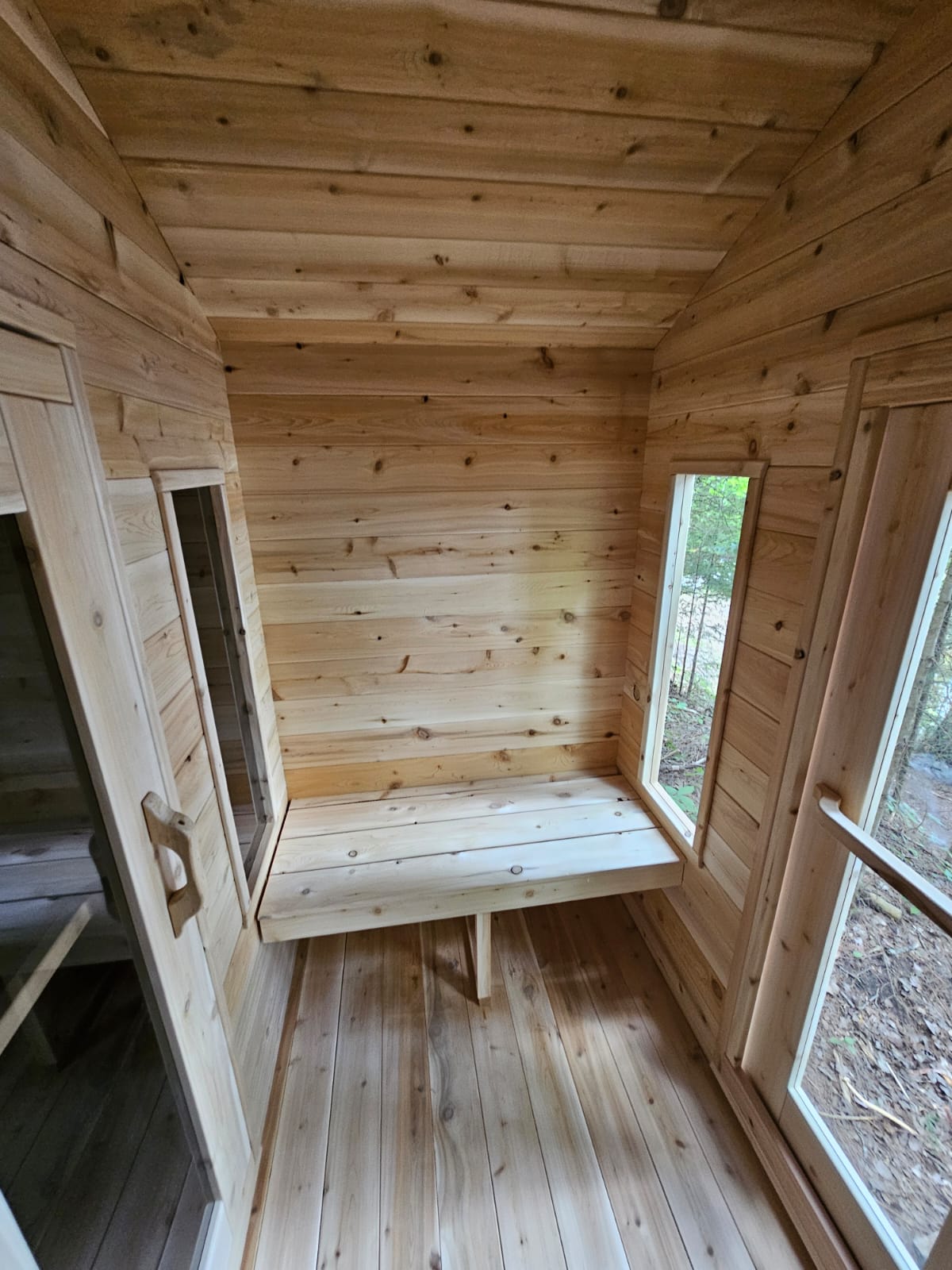 CT Georgian Cabin Sauna with Changeroom Product ID: CTC88CW