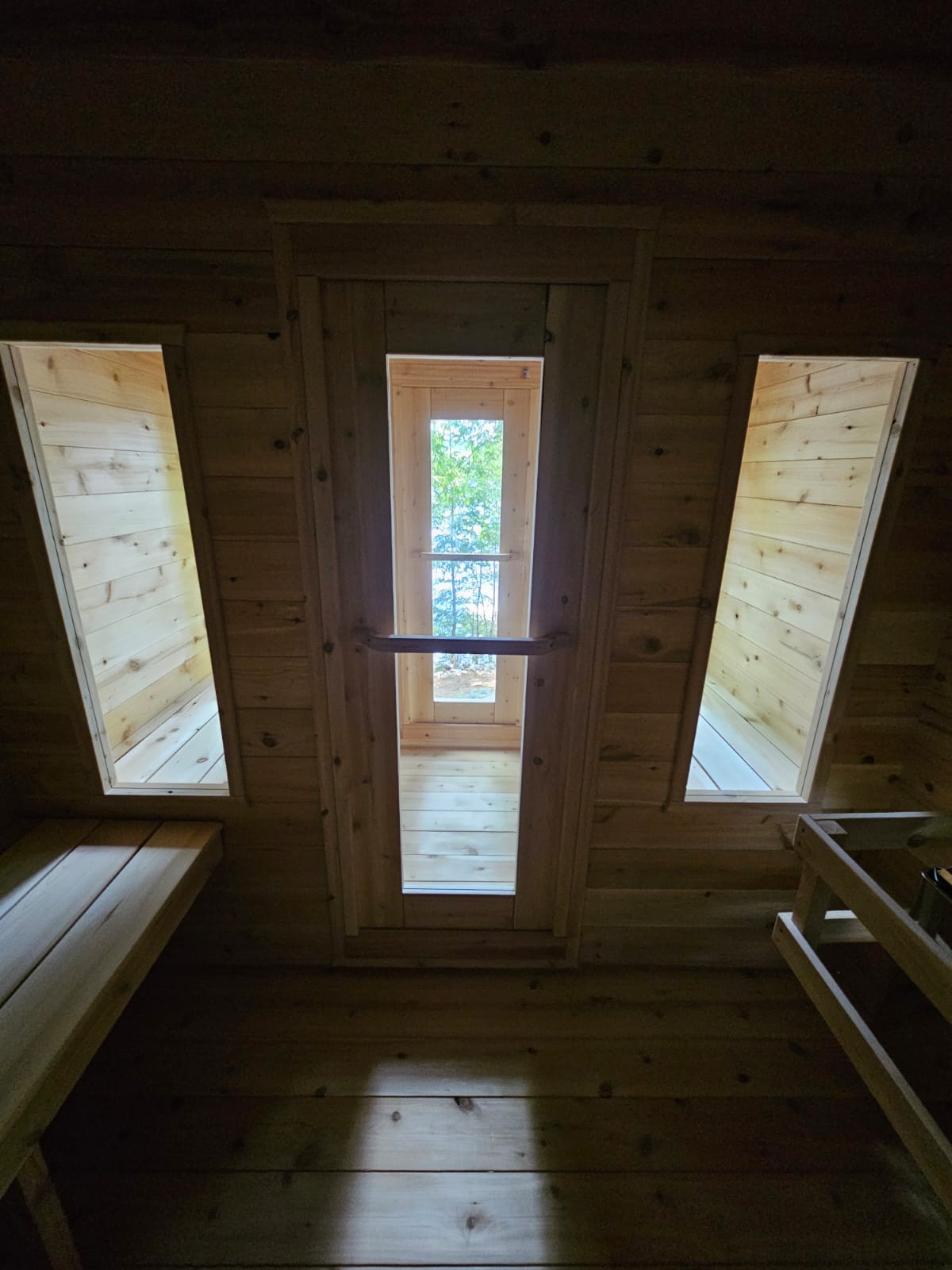 CT Georgian Cabin Sauna with Changeroom Product ID: CTC88CW