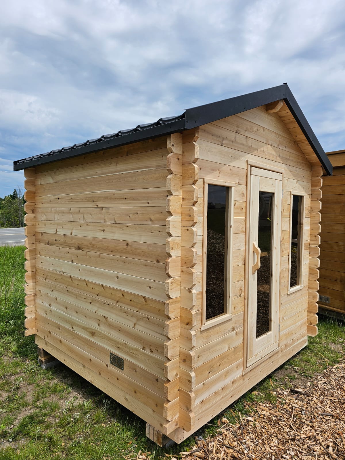 CT Georgian Cabin Sauna Product ID: CTC88W