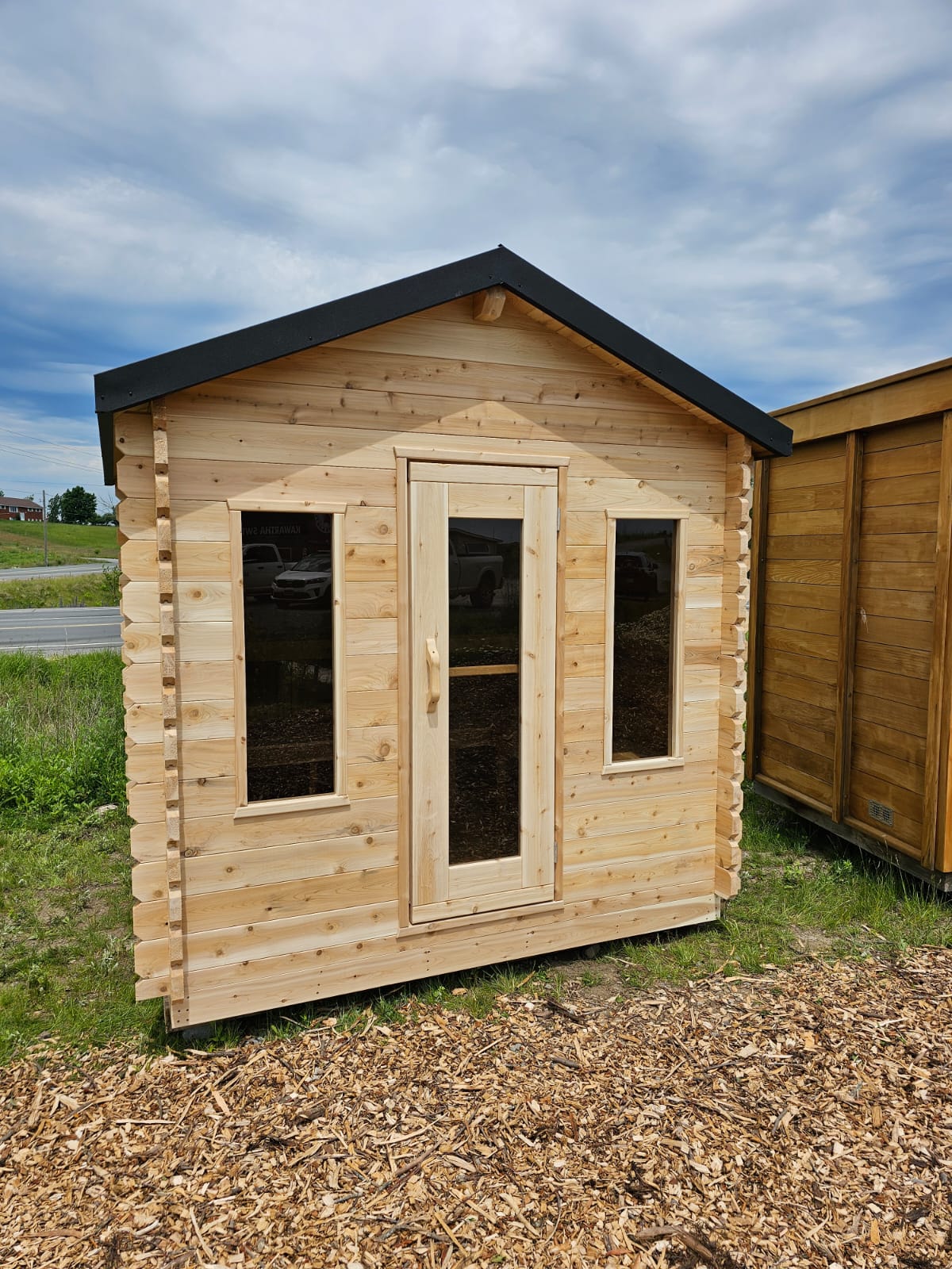 CT Georgian Cabin Sauna Product ID: CTC88W