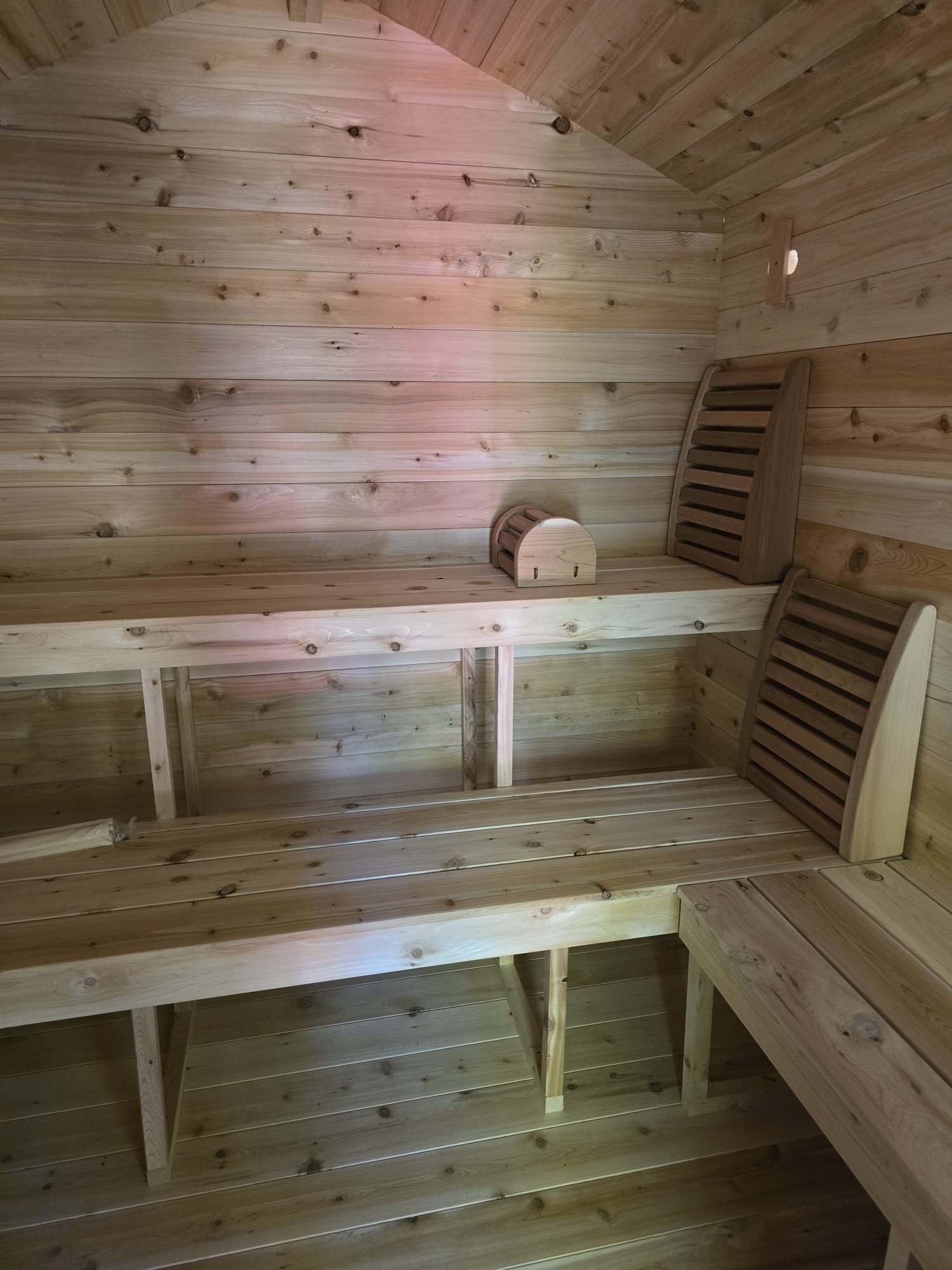 CT Georgian Cabin Sauna with Changeroom Product ID: CTC88CW