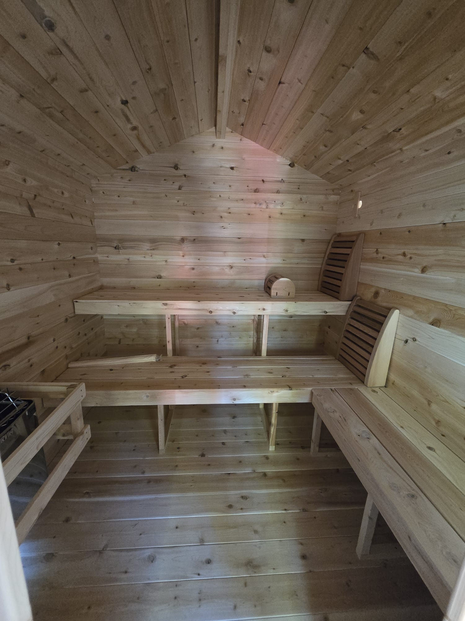 CT Georgian Cabin Sauna with Changeroom Product ID: CTC88CW