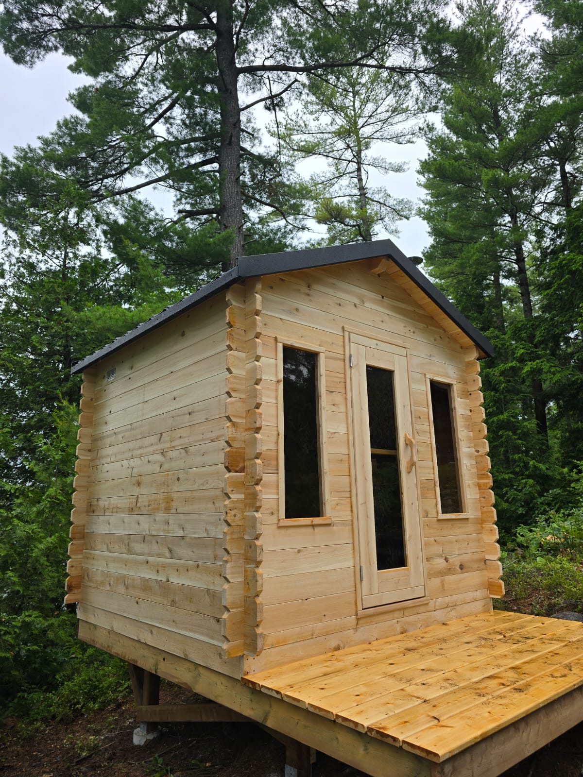 CT Georgian Cabin Sauna Product ID: CTC88W