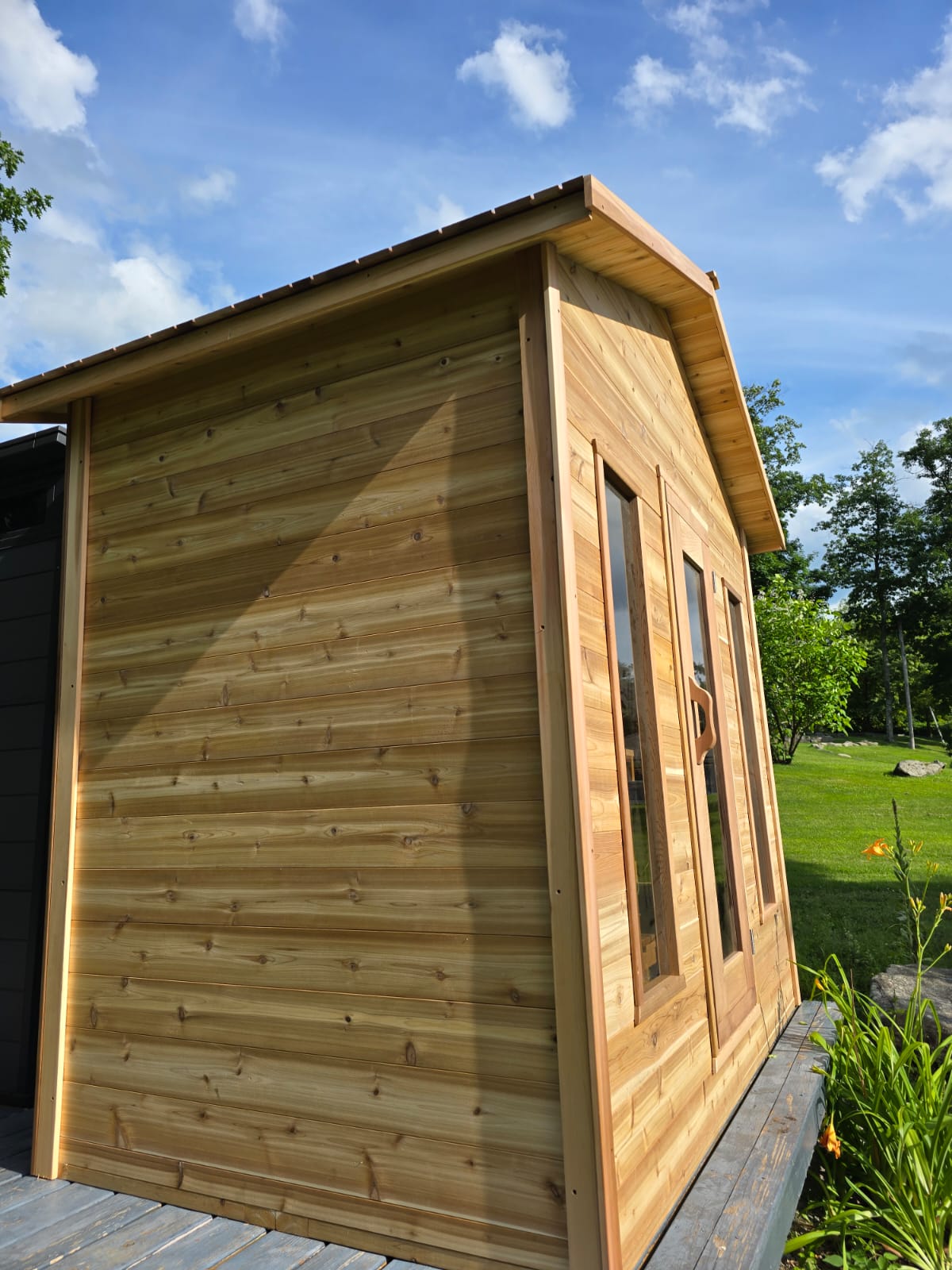 CT Georgian Cabin Sauna Product ID: CTC88W