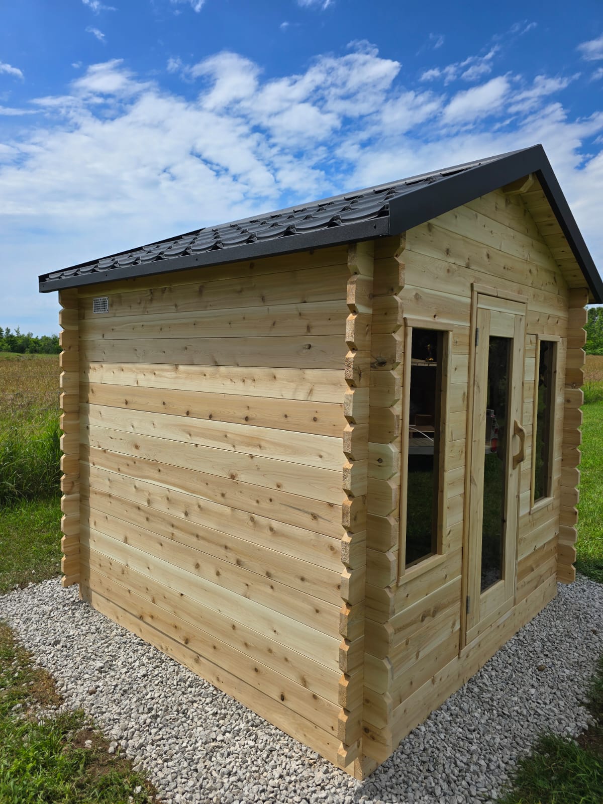 CT Georgian Cabin Sauna Product ID: CTC88W