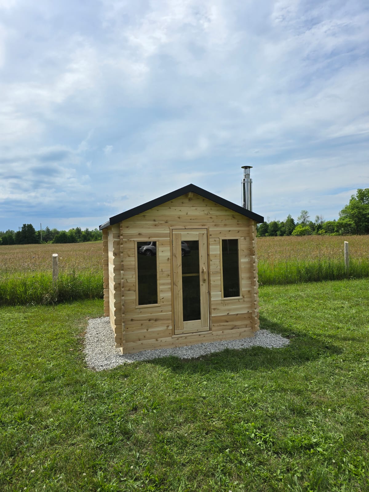 CT Georgian Cabin Sauna Product ID: CTC88W