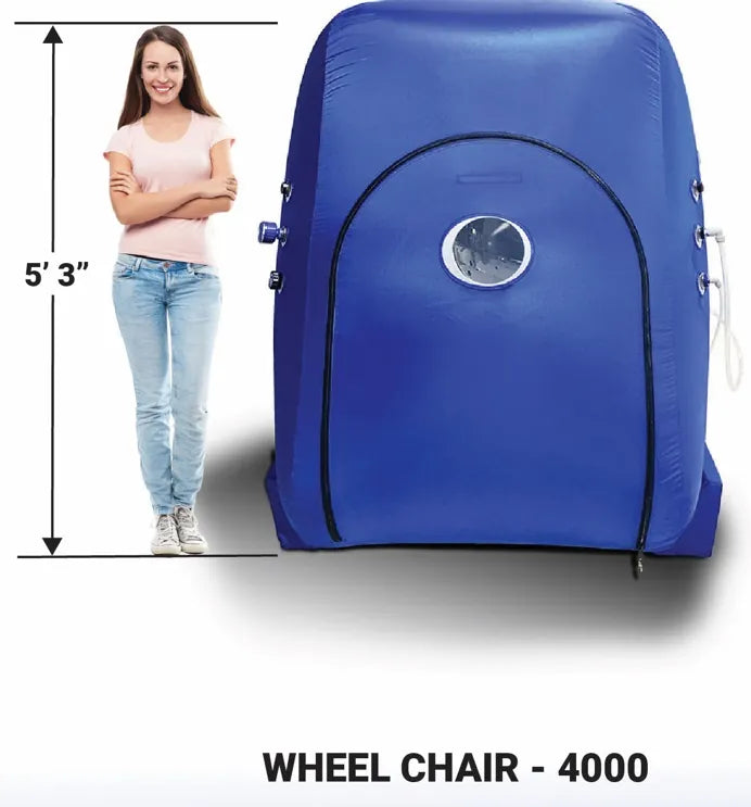 XLT MC4000 Hyperbaric Vertical Chamber Wheel Chair Ready | 1.3 ATA