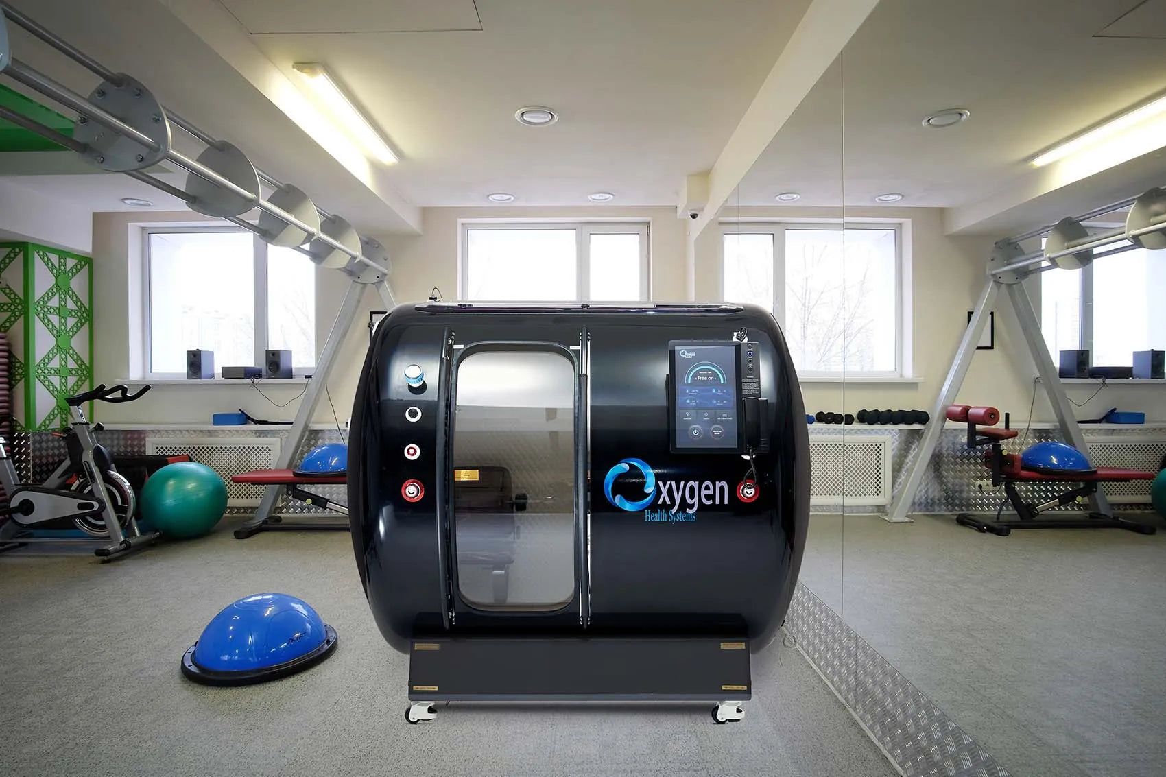 64″D Hyperbaric Oxygen Chamber – Hard Shell Multiplace M5500 | 2.0 ATA