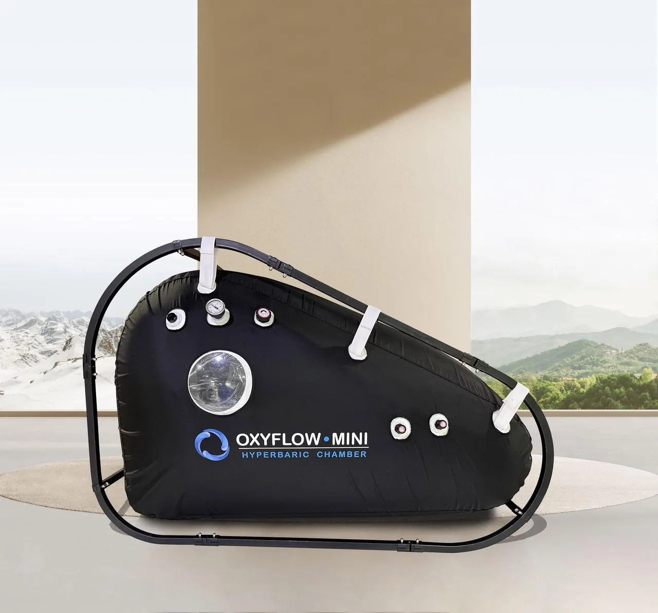 Hyperbaric Oxygen Chamber Oxyflow Mini Sitting Type 1.4 ATA with External frame