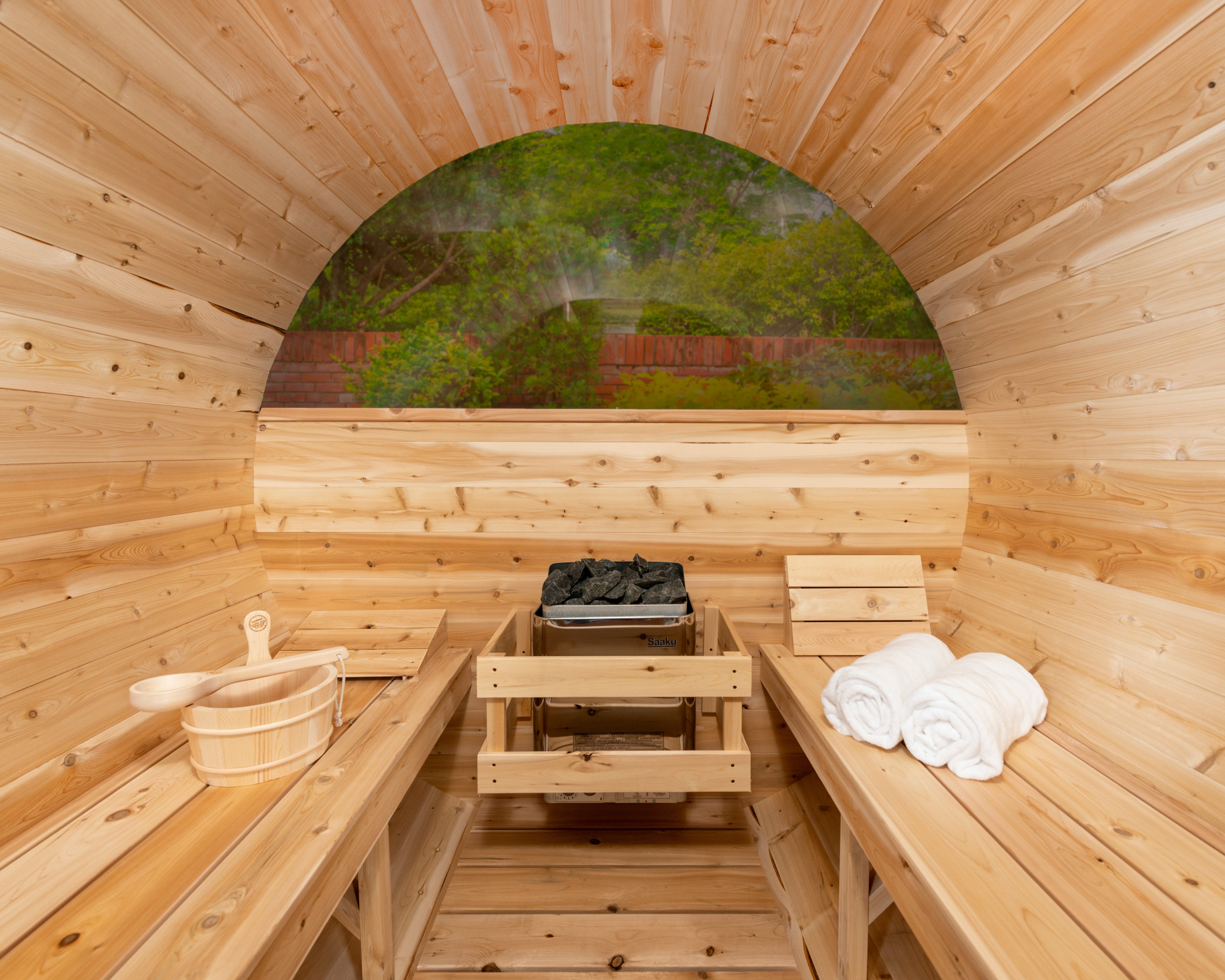 Serenity MP Barrel Sauna Product ID: CTC2245MPW
