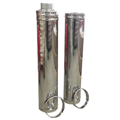 Stainless Chimney Pipe (2pcs in 1 box) Product ID: SB212B
