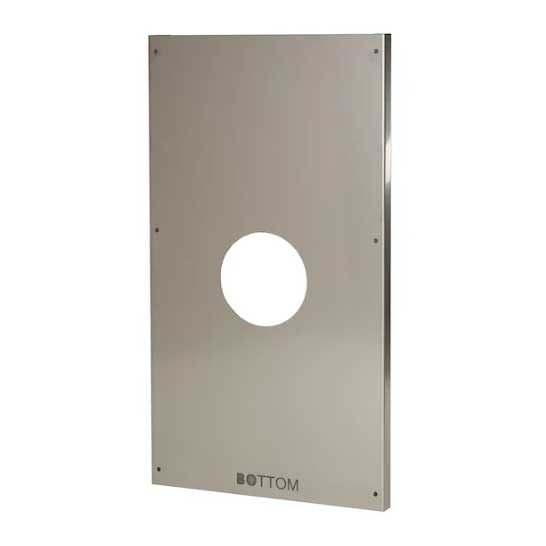 23"x42" Stainless Back Wall Plate with Hole Product ID: SB216