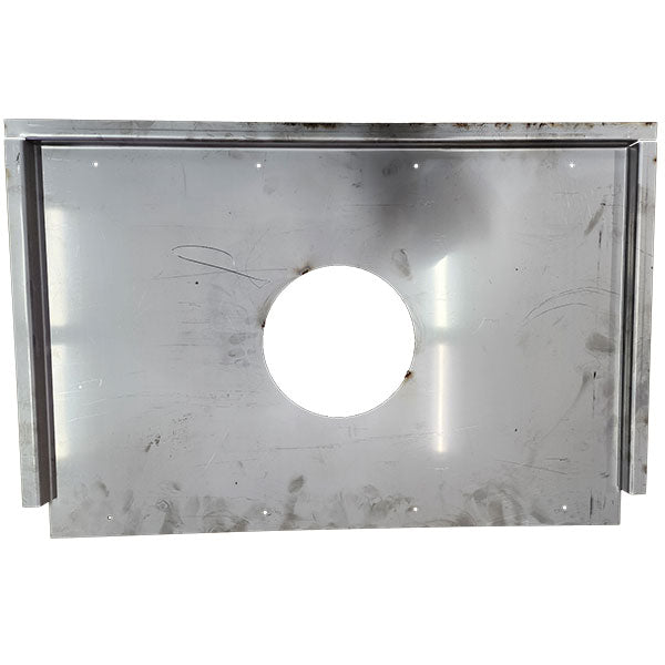 30"x20" Stainless Outside Shield for Siding (with Hole) Product ID: SB218