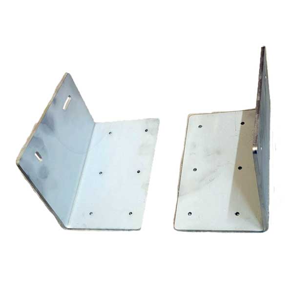 Sloped Overhang Roof Chimney Support Bracket (1 Left & 1 Right/Set) Product ID: SB229