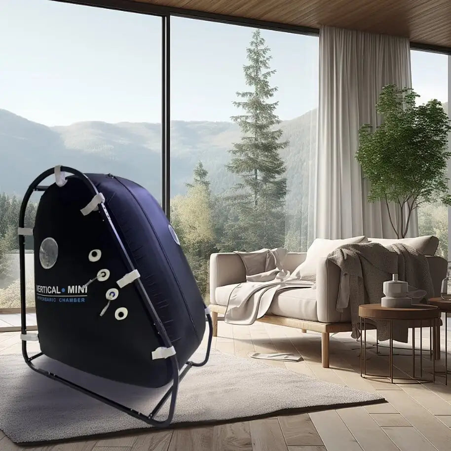 Vertical Mini Ultra Wide Hyperbaric Sitting Chamber | 1.5 ATA