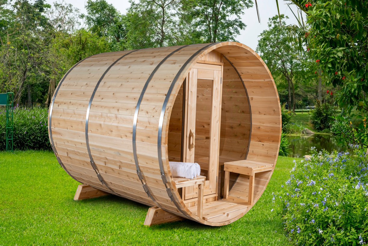 Serenity MP Barrel Sauna Product ID: CTC2245MPW