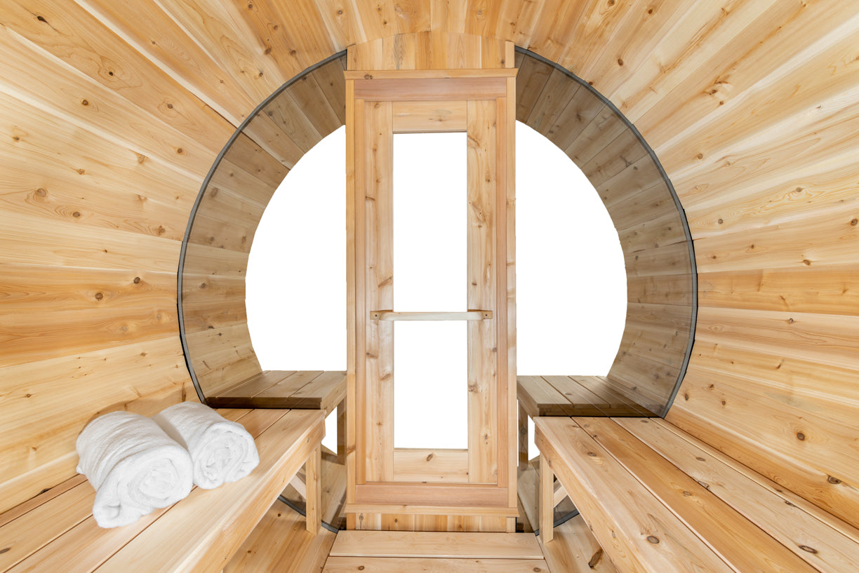 Serenity MP Barrel Sauna Product ID: CTC2245MPW
